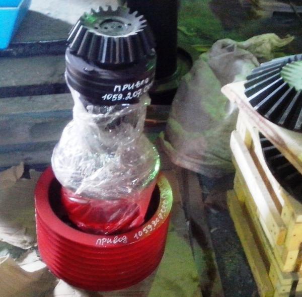 Шестерня коническая на конусные дробилки КМД600,       КСД600 — фото 2