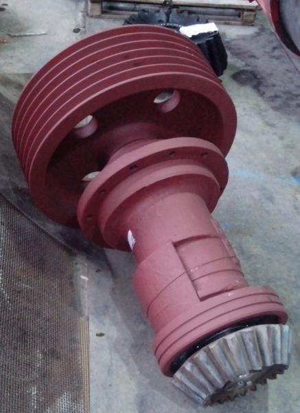Шестерня коническая на конусные дробилки КМД600,       КСД600 — фото 3