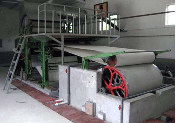 Малогабаритно-бумагоделательное оборудование для производства основы из макулатуры для салфеток, формат 600