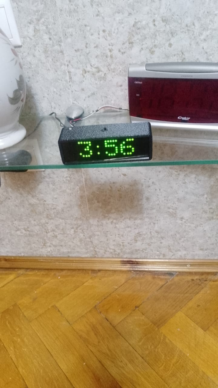 Настольные умные часы (ESP32, Wi-Fi, MQTT) — фото 6