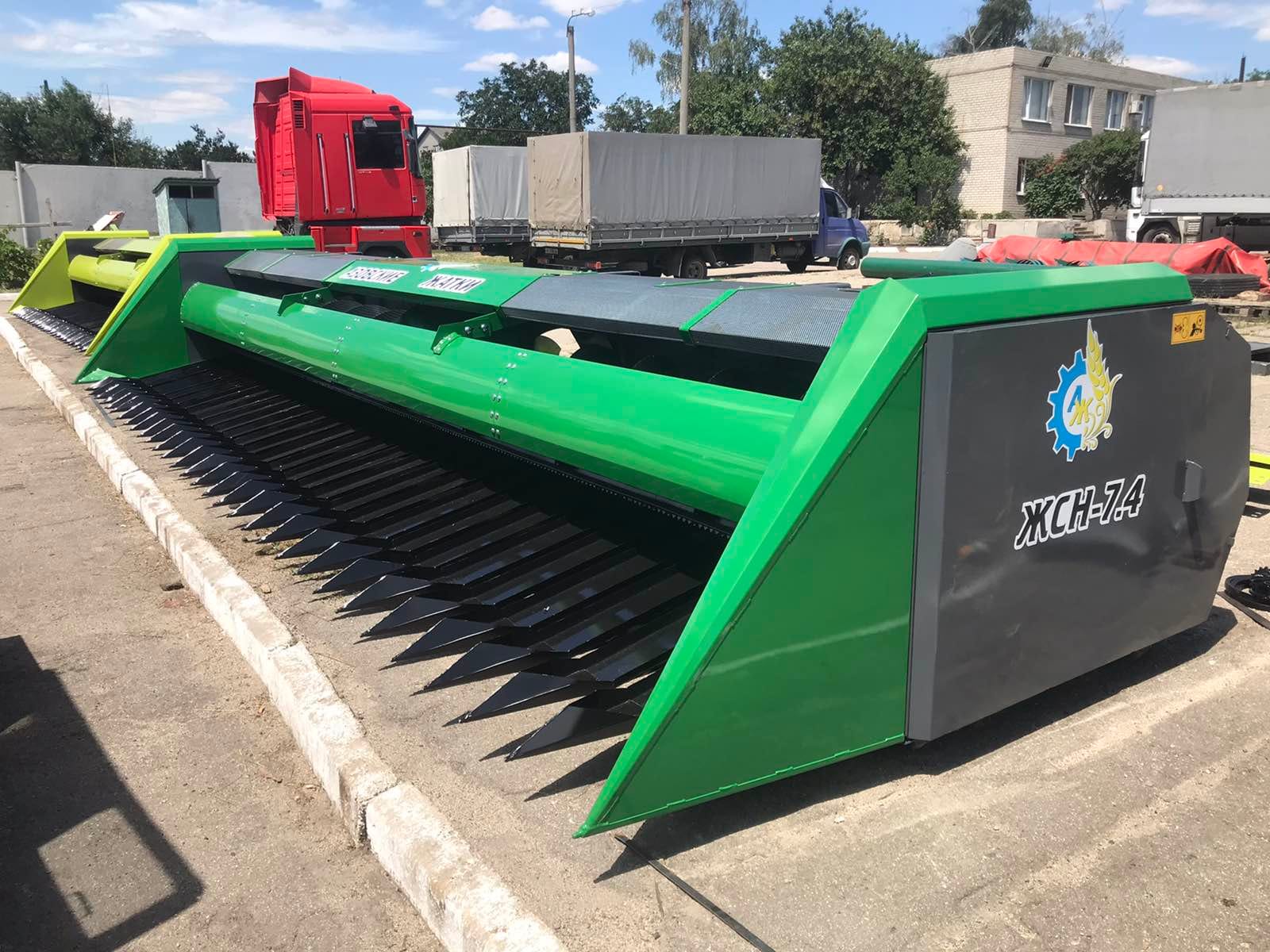 Жатка для уборки подсолнечника ЖСН-7,4.безрядковая — фото 2