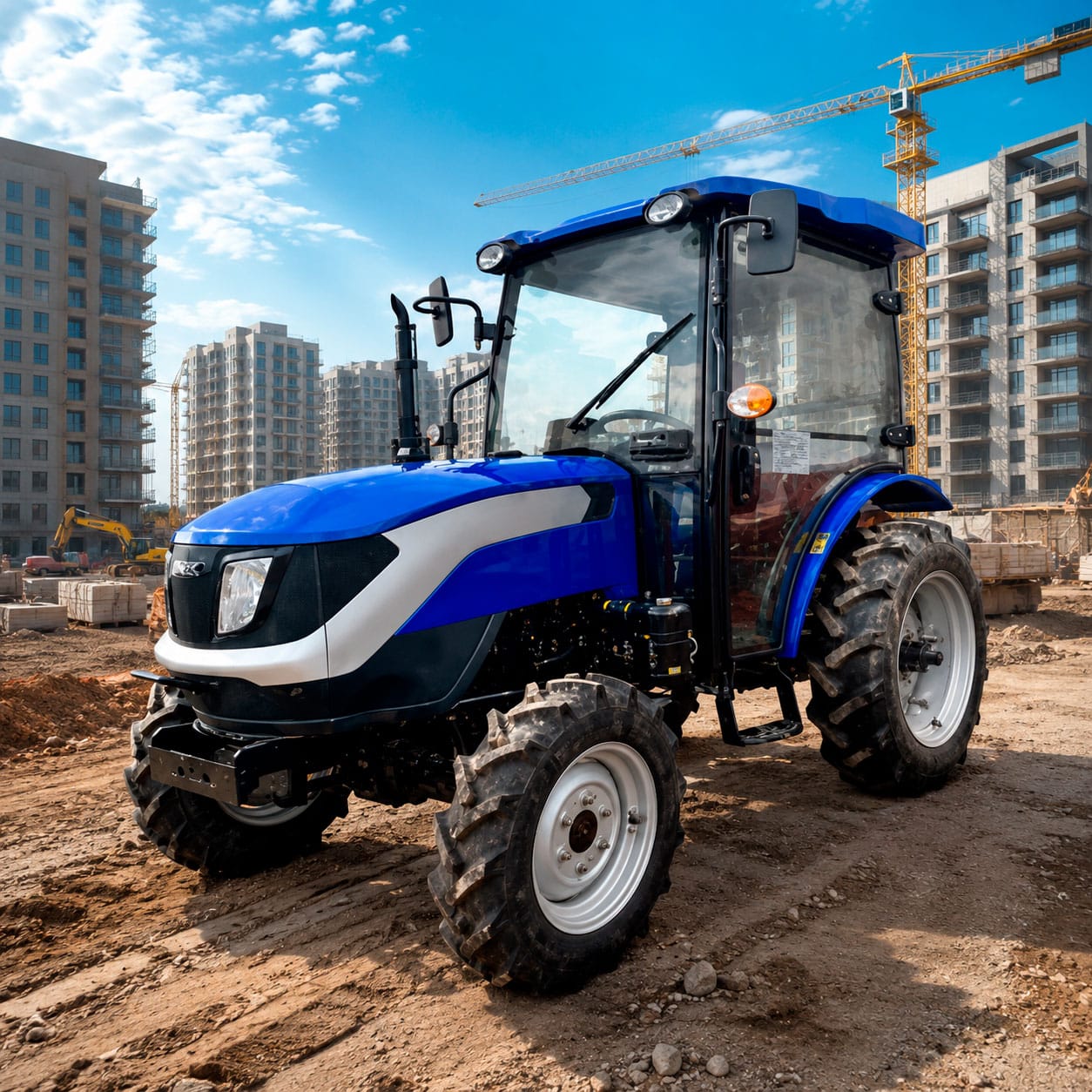 ЛОВОЛ TE-354 - компактный, но мощный трактор