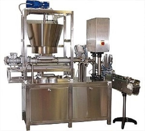 Оборудование для консервирования мяса в жестебанки.