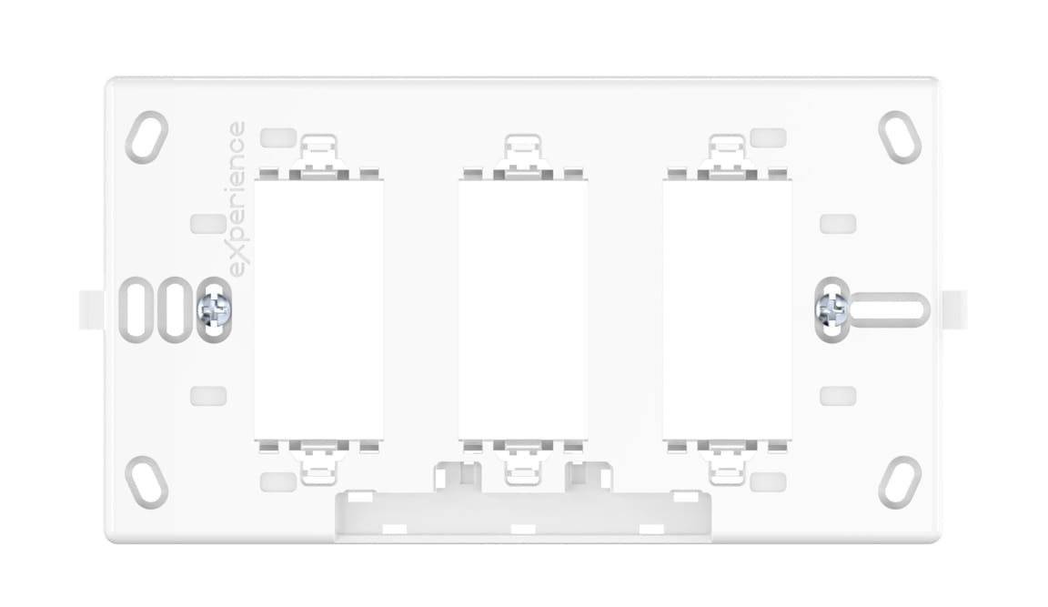 Рамка монтажная 3х1М CADUCEUS ALING EXPERIENCE для комплекта выключателей для ванной комнаты