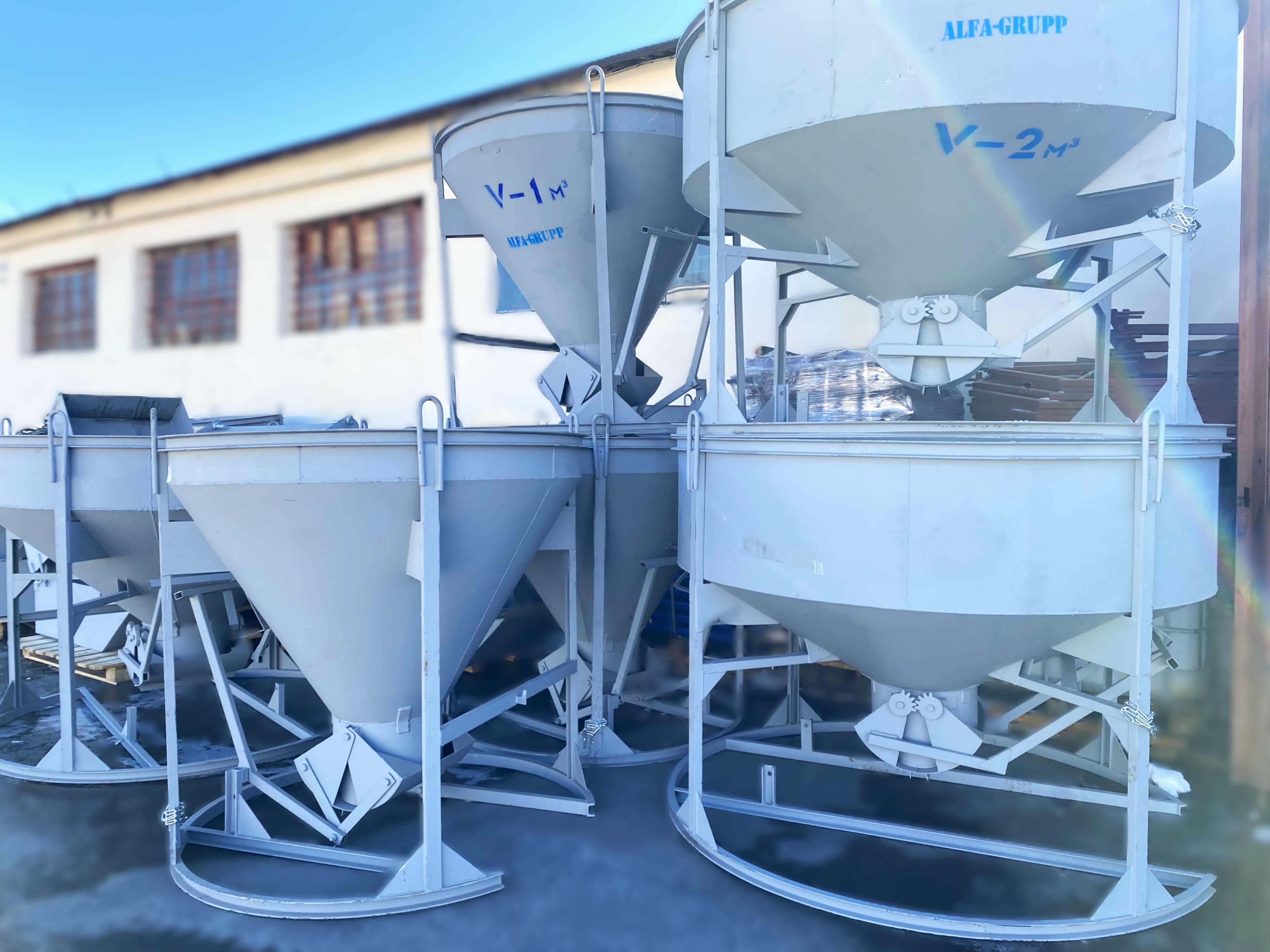 Строительная Бадья под раствор бетона — фото 4