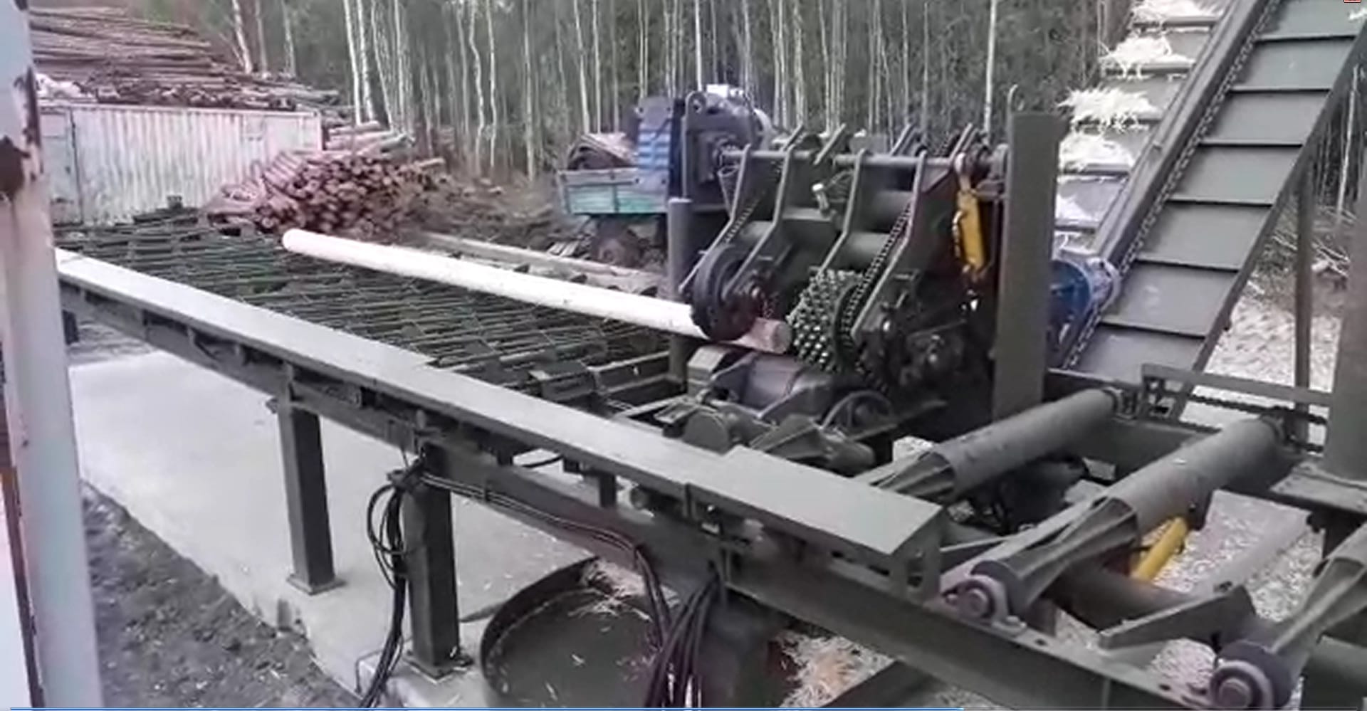 Окорочный станок ОС-600T для тонкомера СИТЕК — фото 4