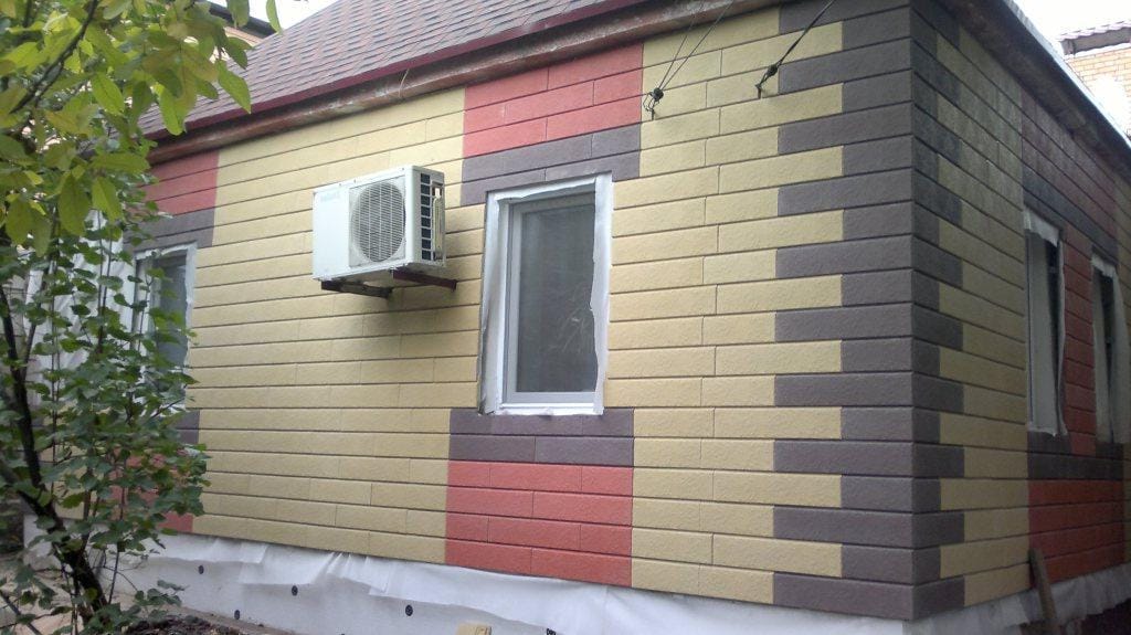 САЙДИНГ БЕТОННЫЙ ФАСАДНЫЙ ДОНРОК ПОД КИРПИЧ ДЛЯ УТЕПЛЕНИЯ И ОБЛИЦОВКИ. — фото 5