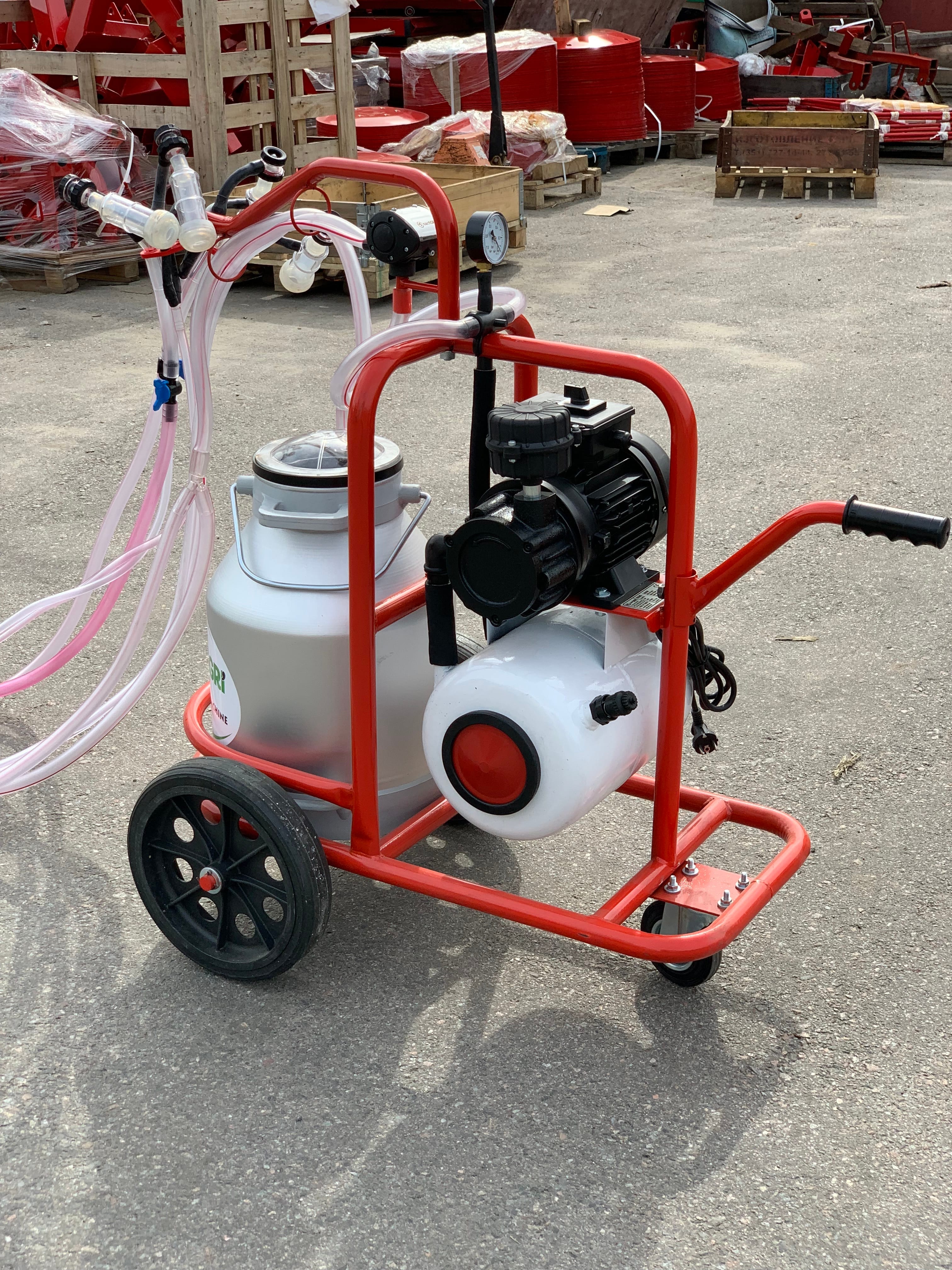 Доильный аппарат для коз 20л Турция Saragri — фото 3