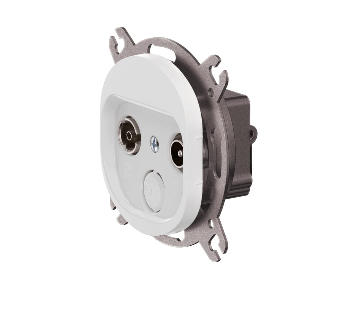 Механизм встраиваемой оконечной антенной розетки TV/FM CADUCEUS ALING EON