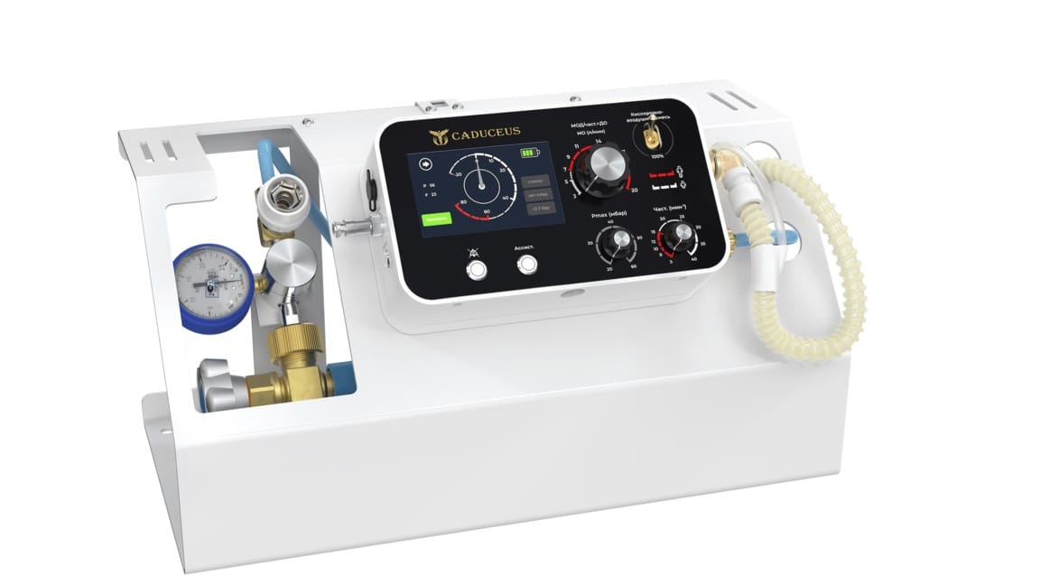 Портативный аппарат искусственной вентиляции легких CADUCEUS AIRMOB TD