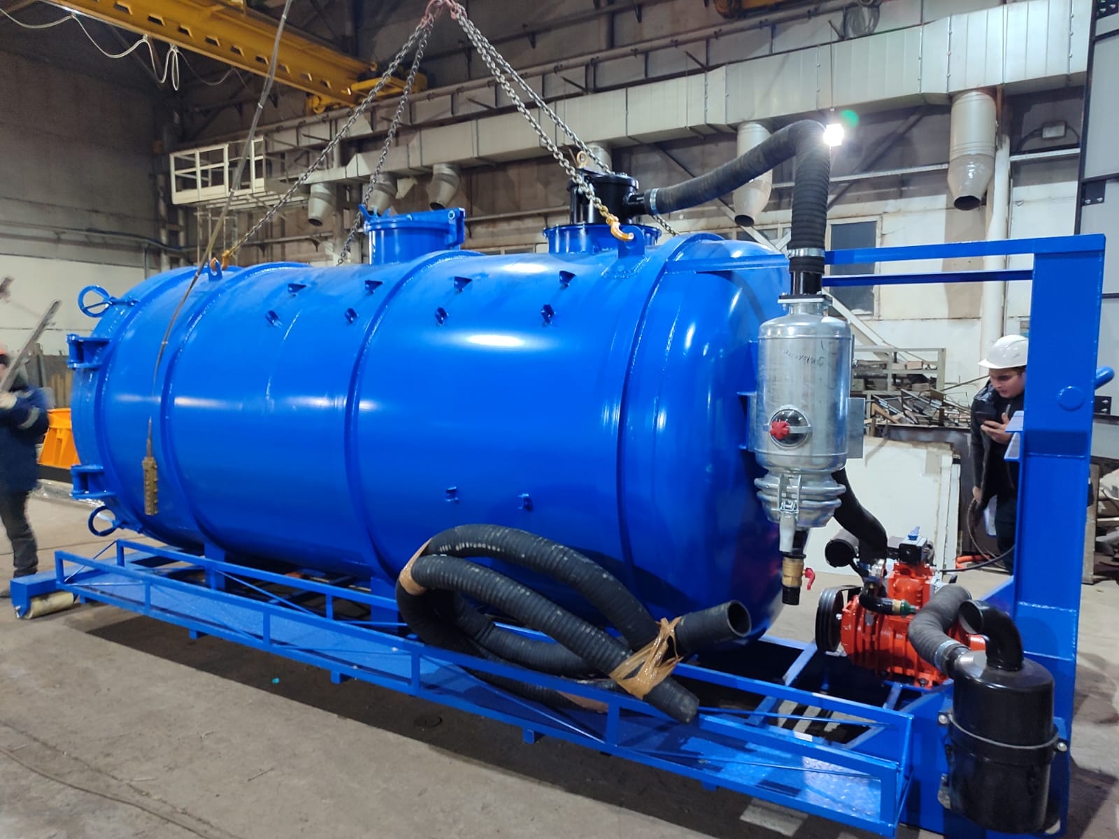 Новые возможности контейнеровоза - илосос, ассенизатор — фото 2