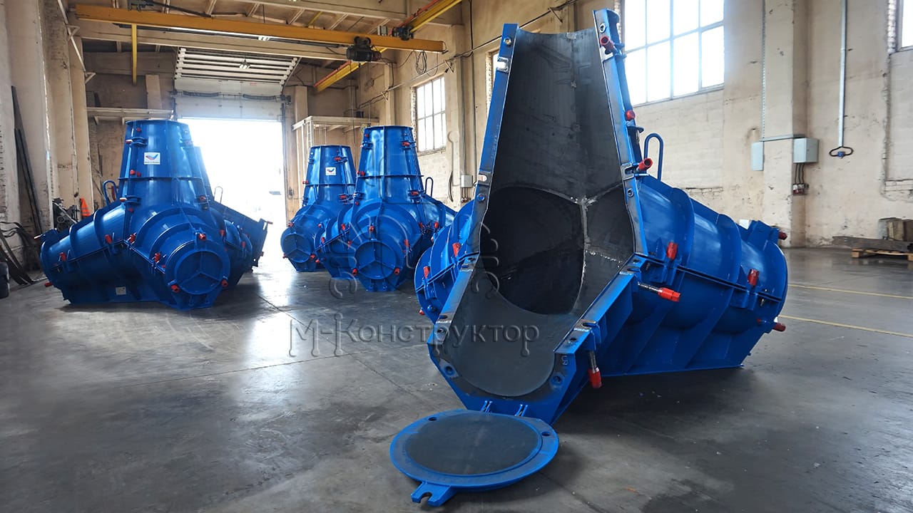 Металлоформы для тетраподов — фото 5