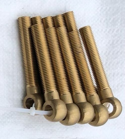 комплект М16(гайка-барашек/болт откидной) латунные — фото 7