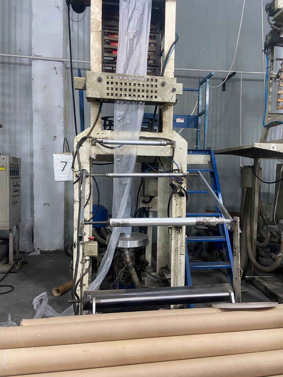 Экструдер для производства пленки ПНД, ПВД б\у — фото 3