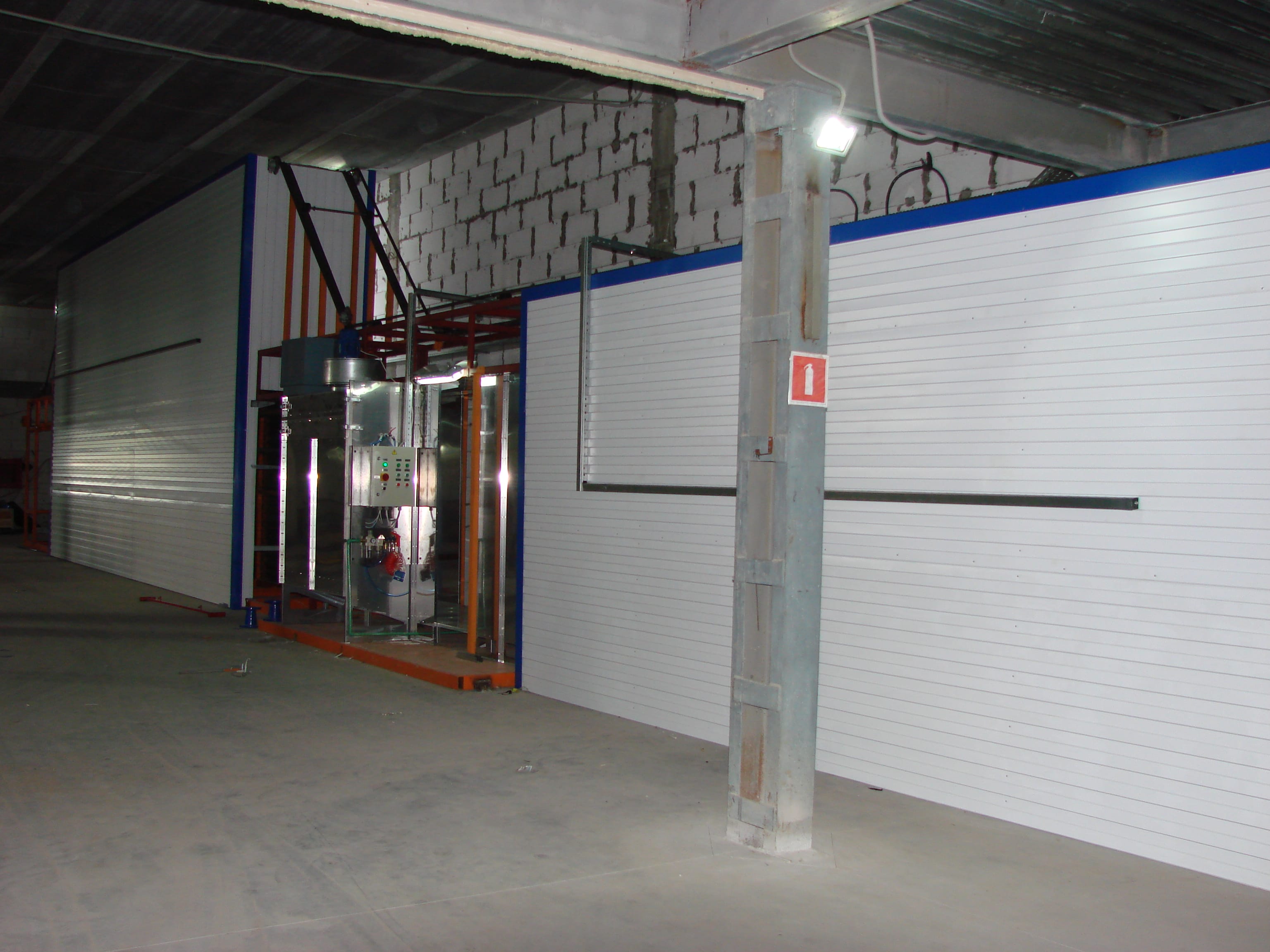 Линии порошковой окраски автоматические