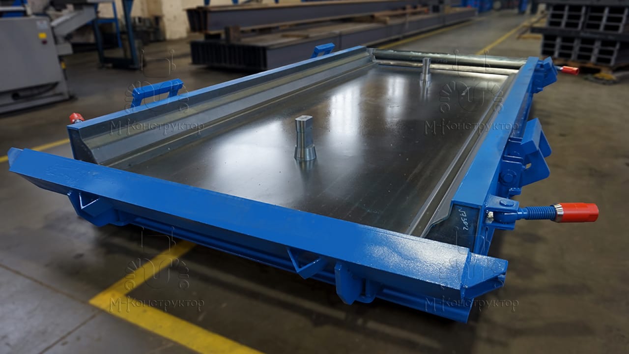 Металлоформы  для трамвайных плит — фото 2