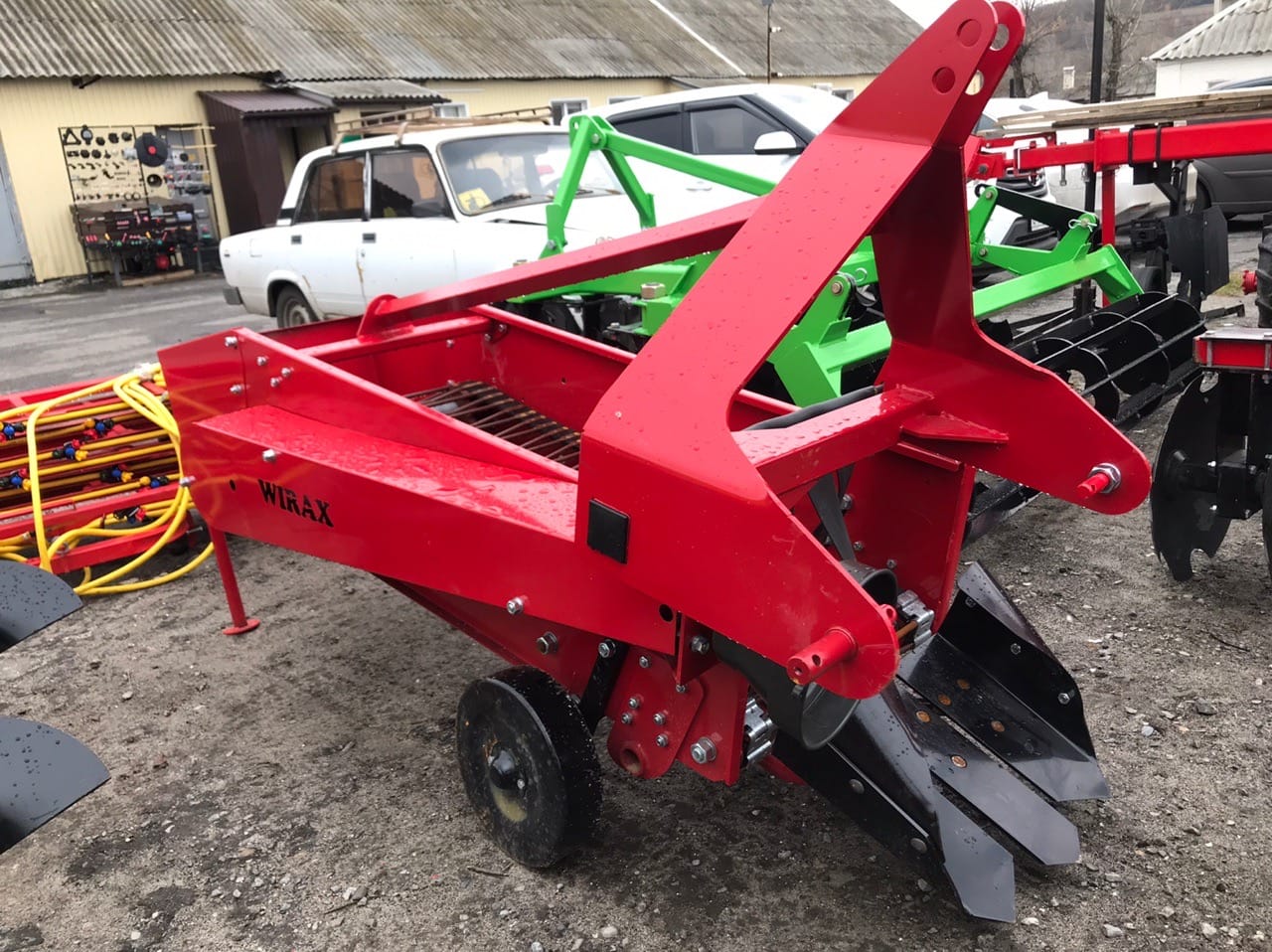 Картофелекопалка транспортерноленточная 1-рядная WIRAX — фото 2
