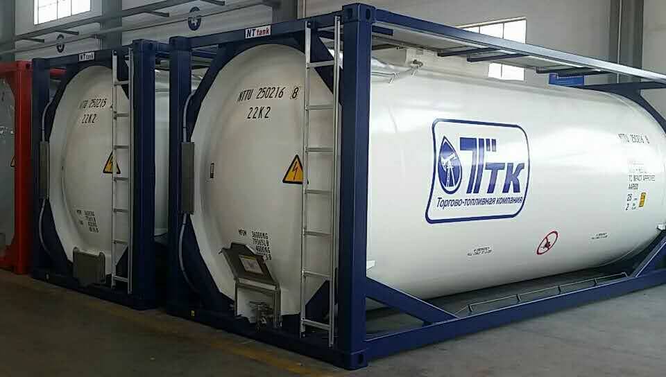 Танк-контейнер объём 25м3 тип Т4, для перевозки нефтепродуктов, новый.