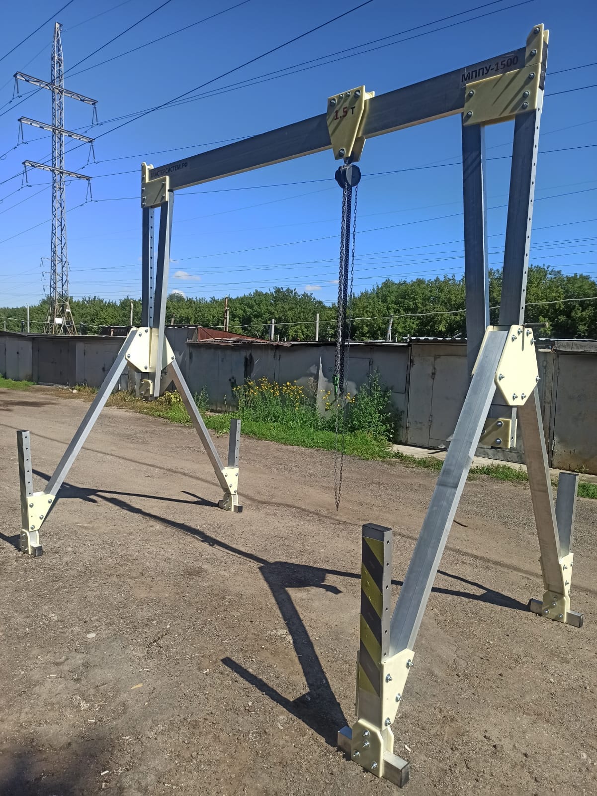 Мобильные грузоподъёмные алюминиевые краны — фото 2