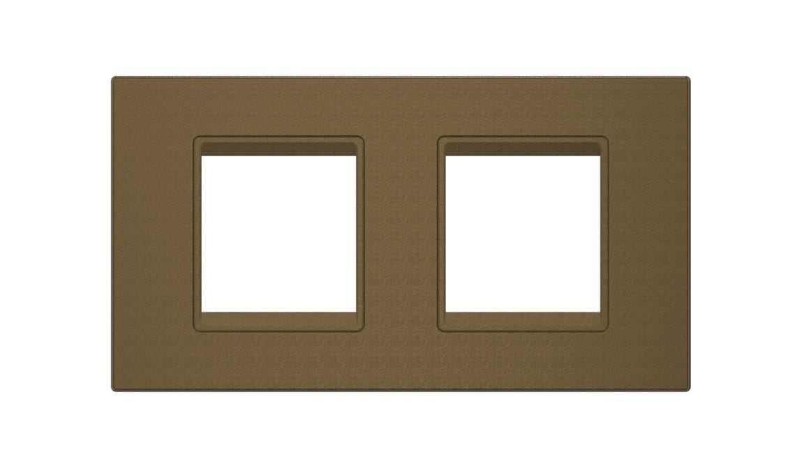 Рамка декоративная 2х2М CADUCEUS ALING EXPERIENCE Color METALLIC