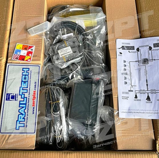 Комплект электрики на прицеп для полуприцепов тралов (провода, фонари) — фото 2