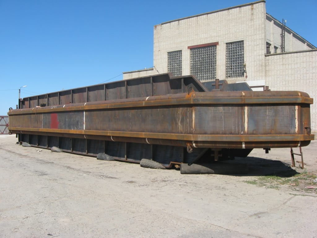 Шаланда (баржа) саморазгружающаяся. — фото 2