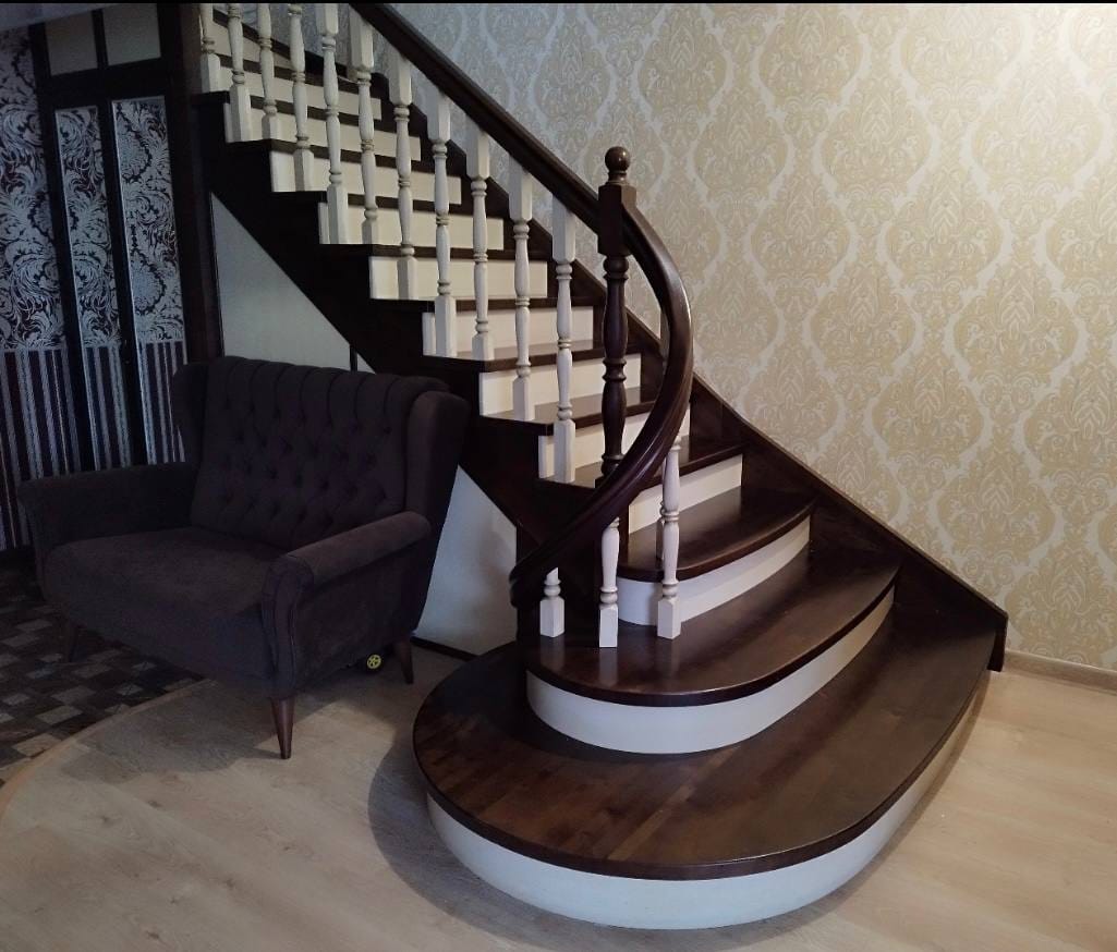 Лестницы из дуба — фото 7