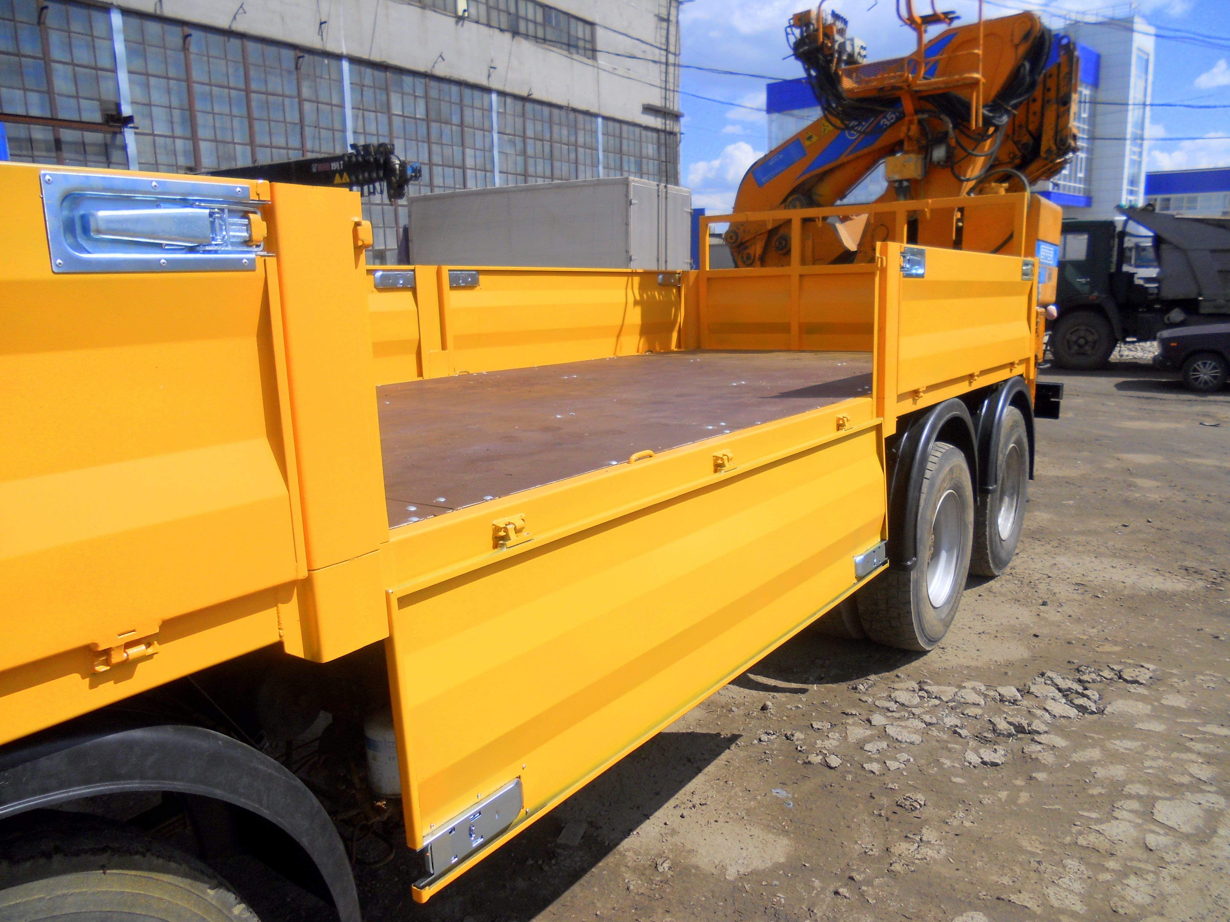 Изготовление бортовых платформ, фургонов, еврофур