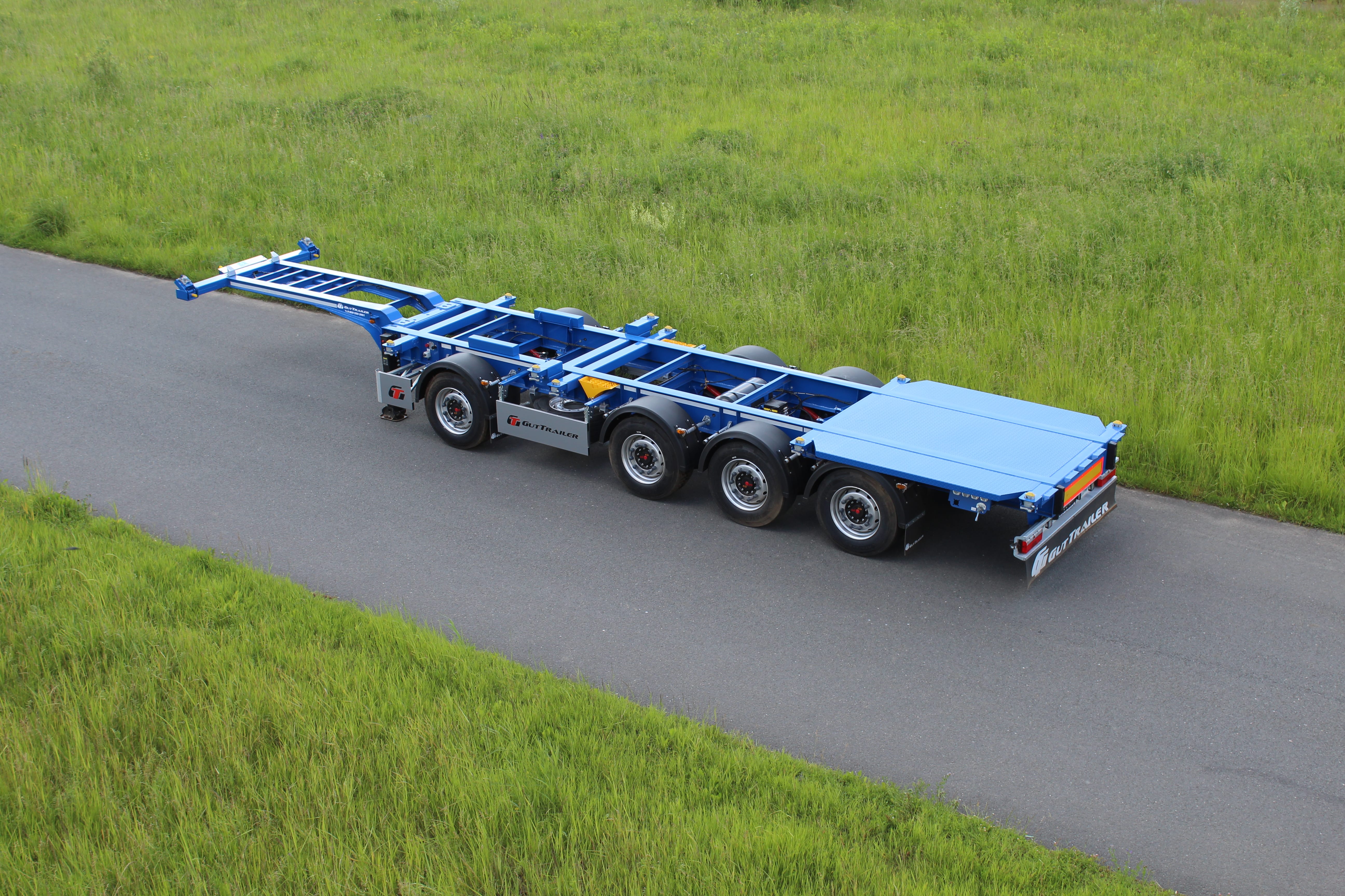 Полуприцеп контейнеровоз Gut Trailer 4 оси — фото 3