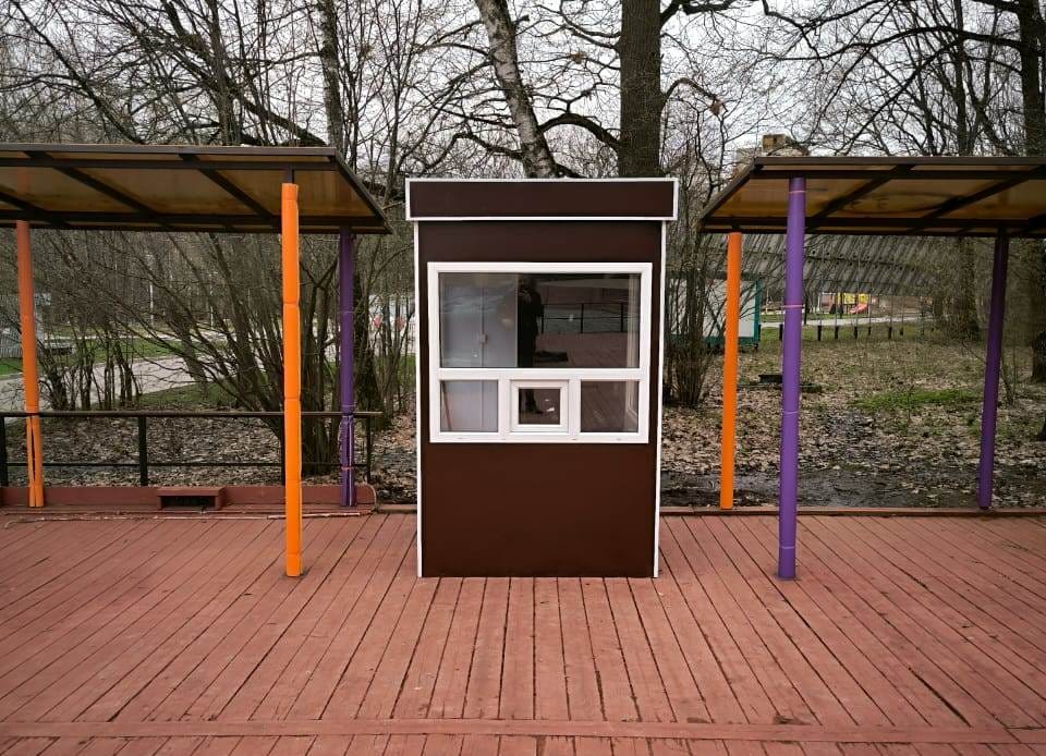 Будка охраны 1,5х1,5х2,5м, металлическая — фото 2