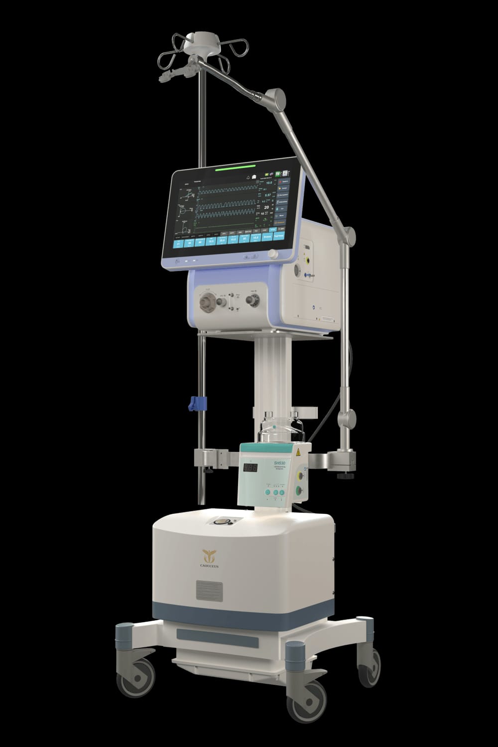 Аппарат искусственной вентиляции легких неонатальный CADUCEUS BABYAIR