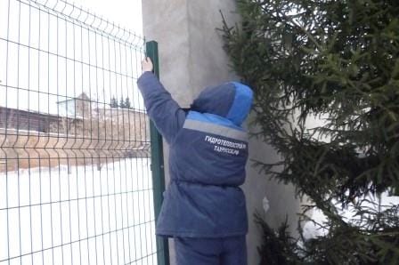 Монтаж заборов и ограждений.