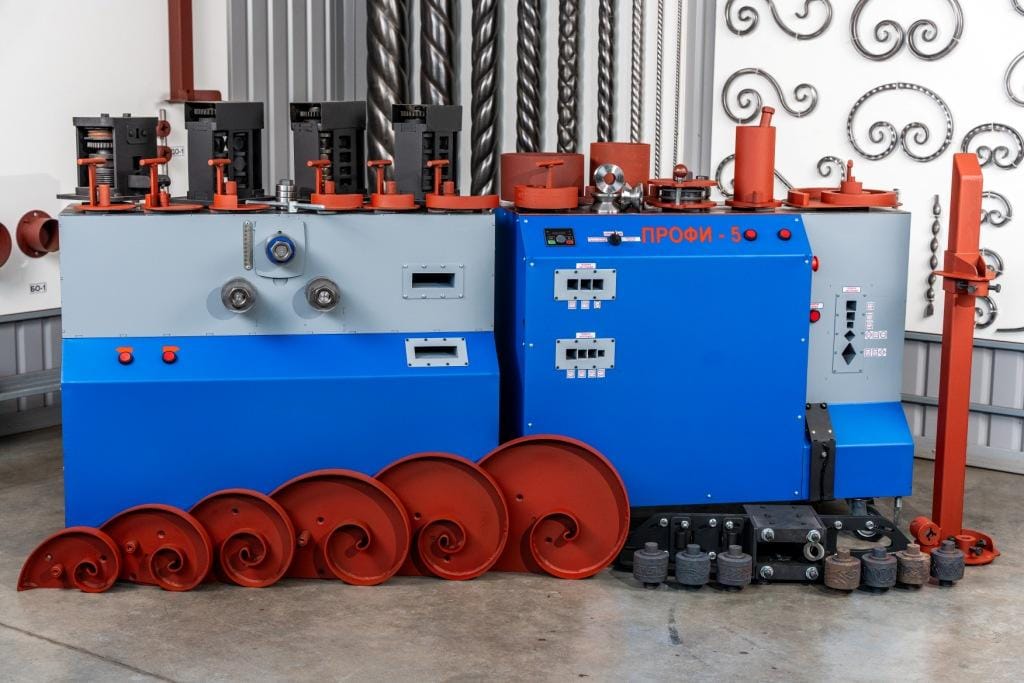 Кузнечно-гибочные станки «ПРОФИ-5» - для «художественной  ковки» и гибки металлопроката