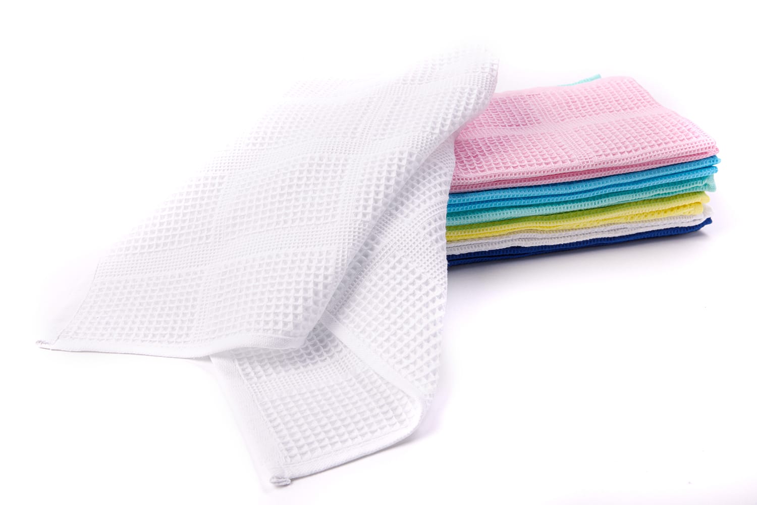 Полотенце вафельное гладкокрашеное 35*75 — фото 2