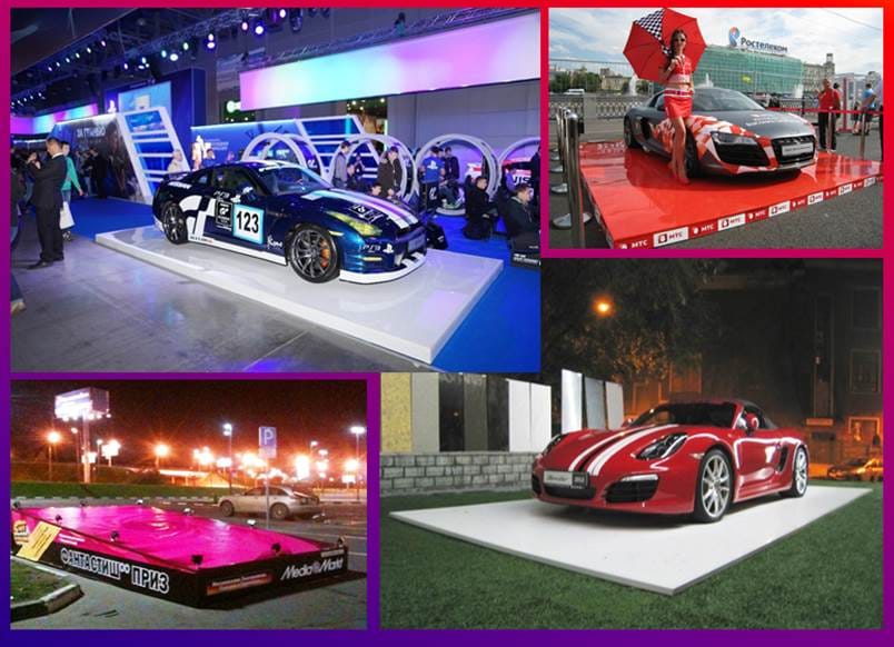 Аренда автомобильных подиумов — фото 6
