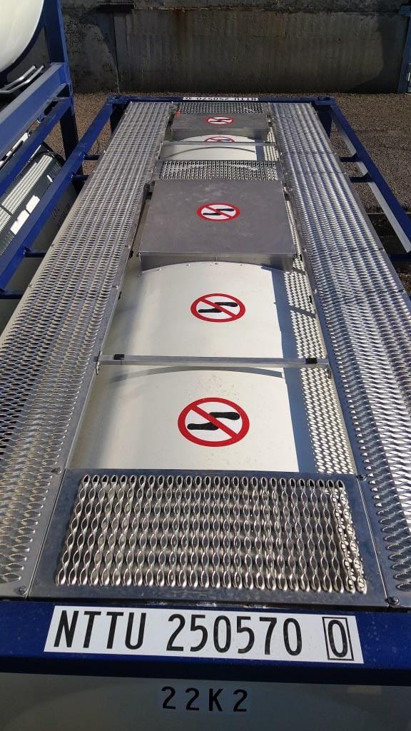 Танк-контейнер тип Т11 объём 18м3 для перевозки растворителей, новый. — фото 2