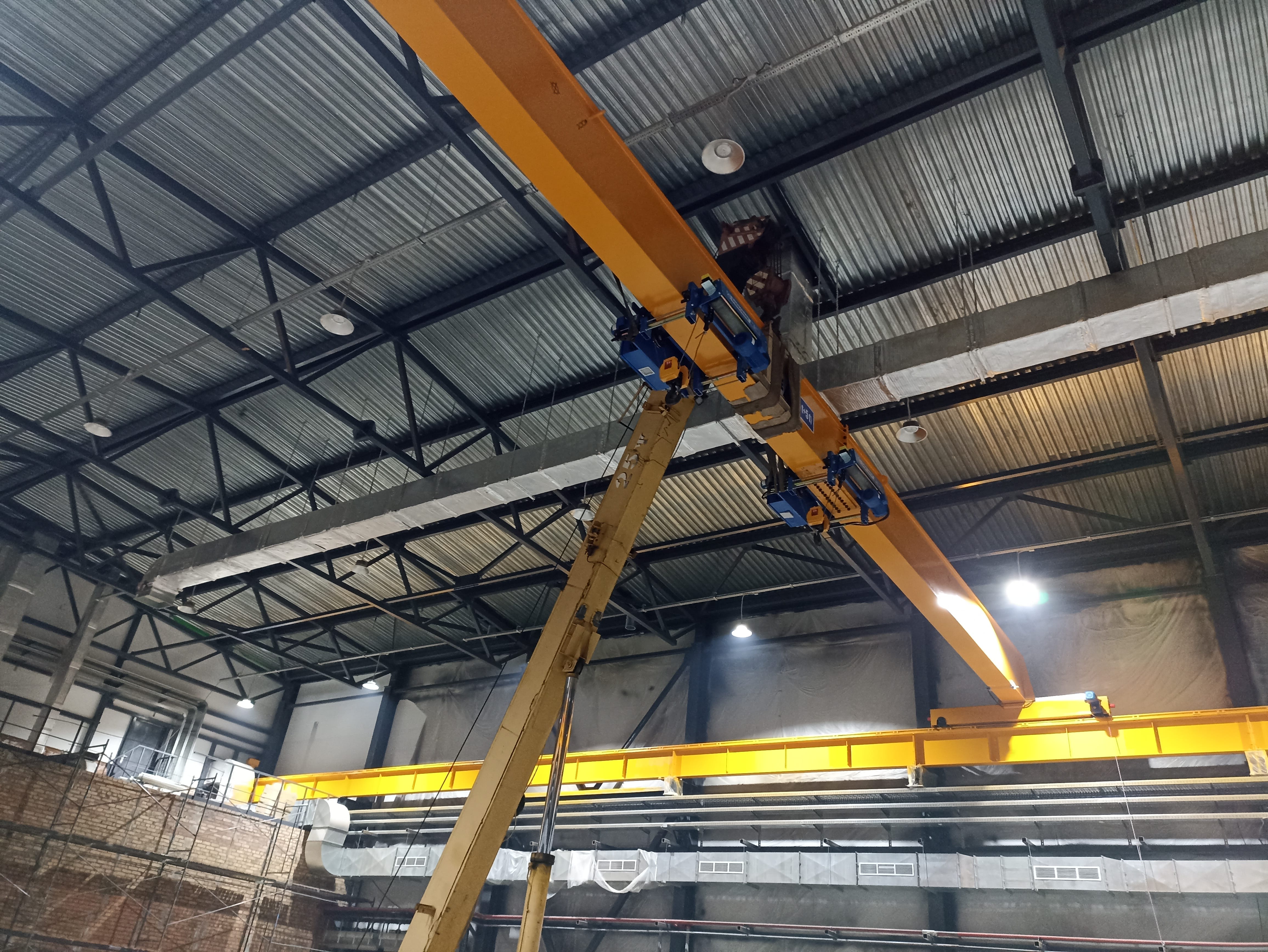 Кран-балка опорная, кран мостовой опорный однобалочный — фото 3