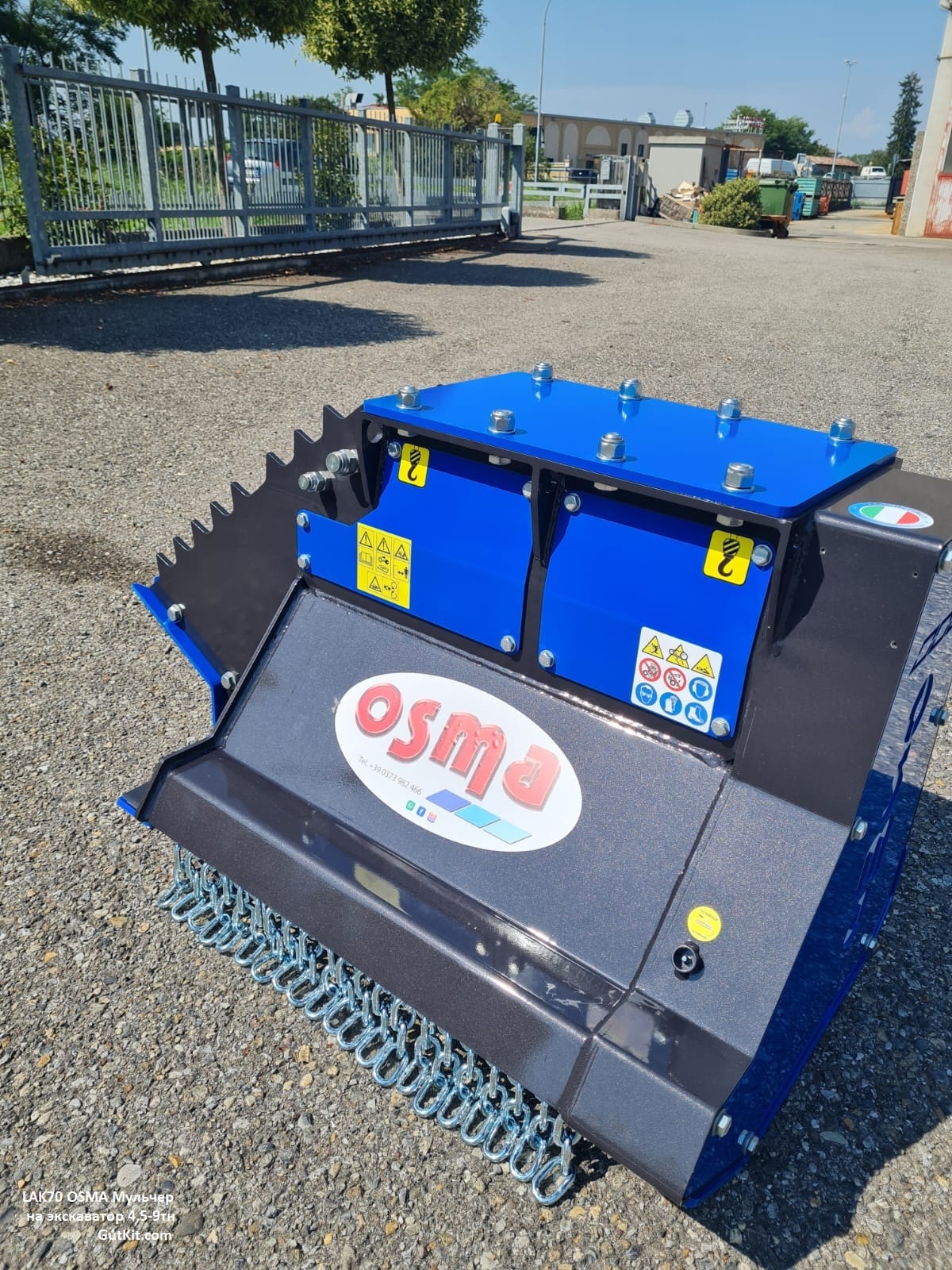 LASKA OSMA Мульчер на экскаватор 3-23тн — фото 4