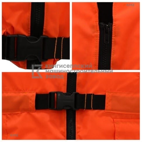 Жилет страховочный рабочий (ЖСР-1) с сертификатами РМРС и РКО — фото 3