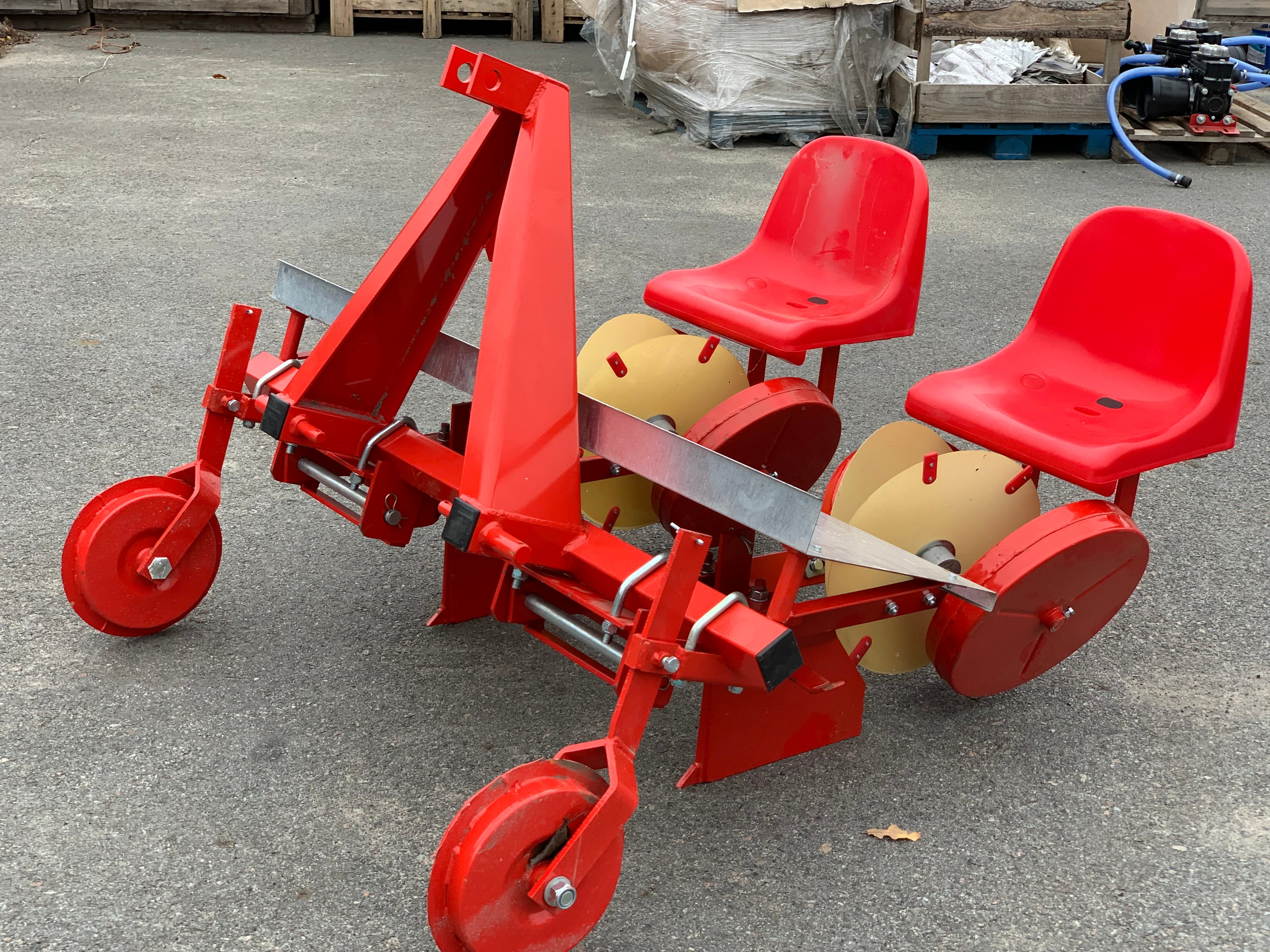 Рассадопосадочная машина 2-х рядная D-POL, навесная (Беларусь) — фото 3