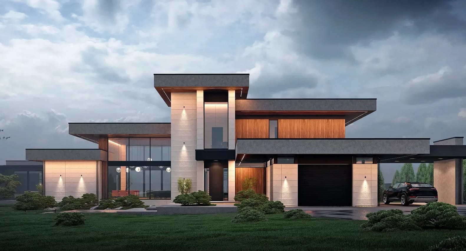 Строительство загородных домов по технологии фахверк