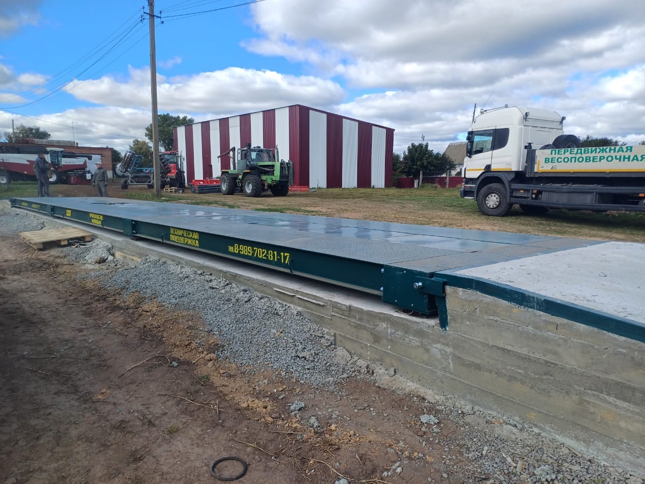 Автомобильные весы для статического взвешивания 30 тонн — фото 2