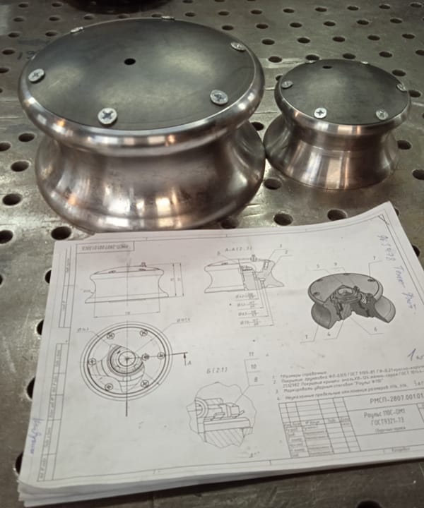 Производит роульсы по ГОСТ 9321-73,   для растительных и синтетических канатов — фото 2