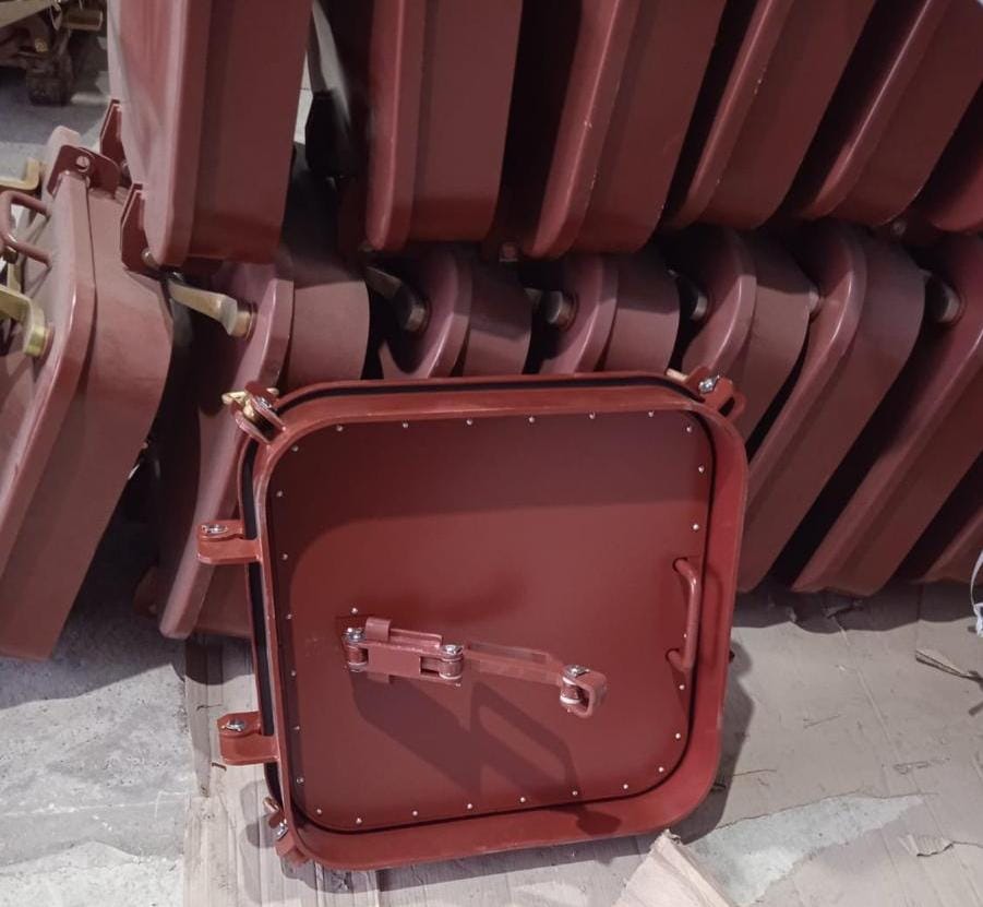 Крышки судовые на барашках штампованные — фото 3