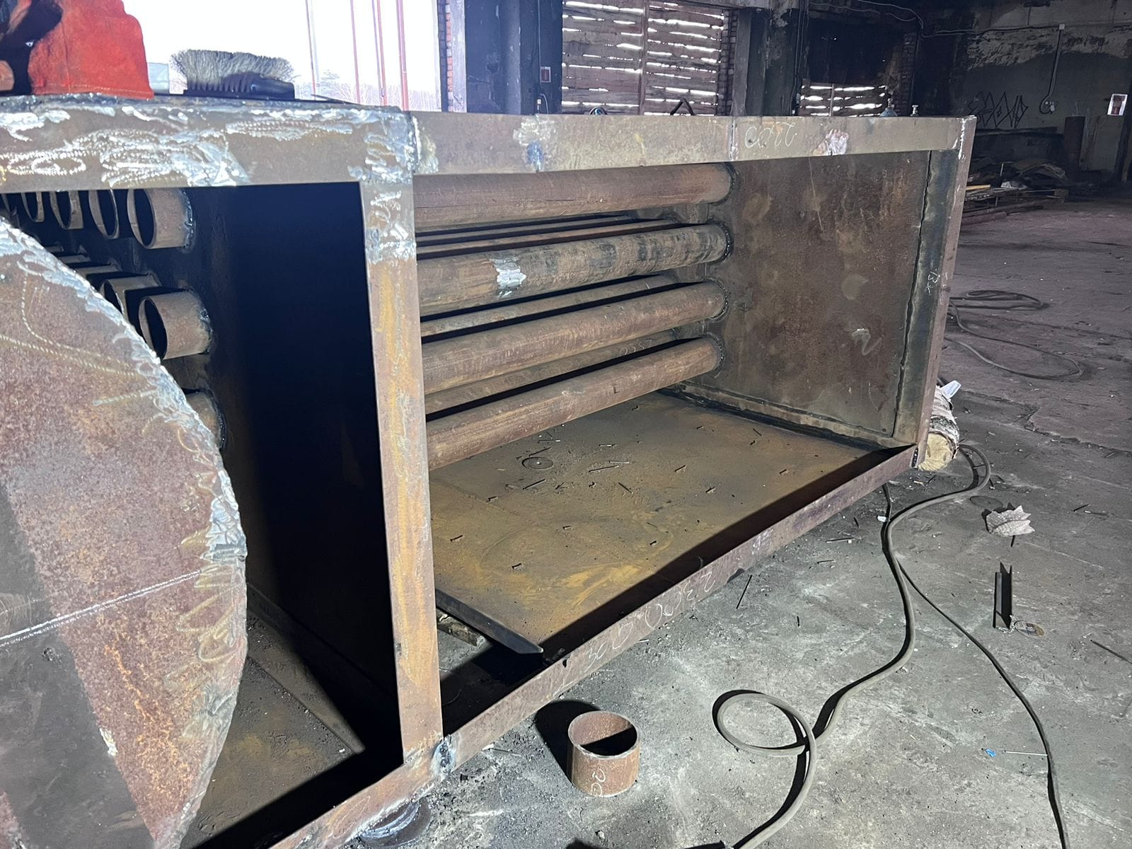 Воздушный твердотопливный теплогенератор для сушки дров и др.. — фото 3