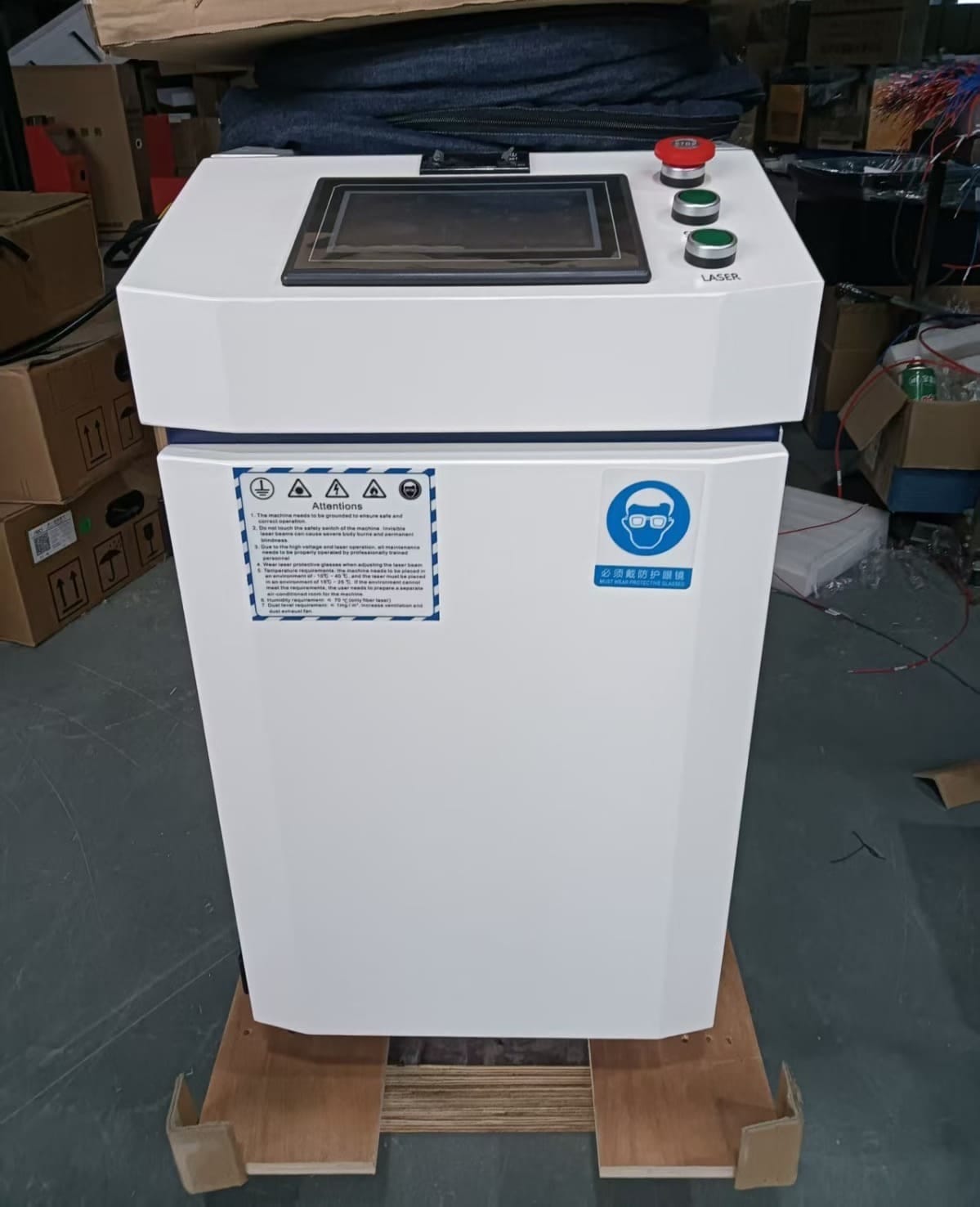 Мобильная установка для лазерной очистки металла ThorLaze Lite — фото 2