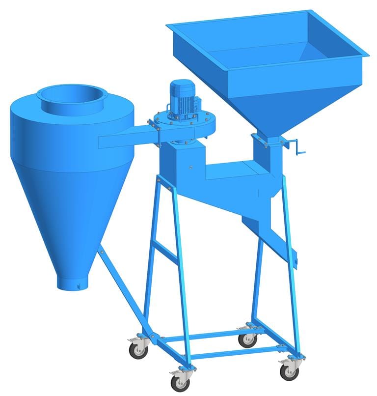 Воздушный сепаратор зерна и пластика АС-1 — фото 3