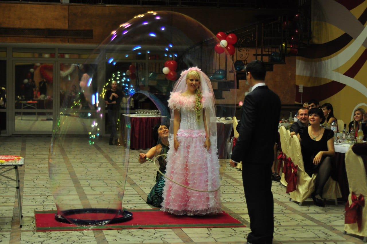 Шоу мыльных пузырей для взрослых и детей