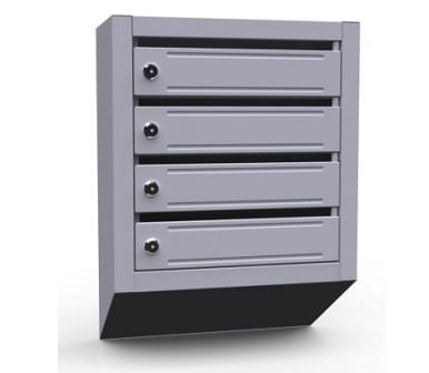 Ящики почтовые многосекционные во Владимире 4 секции