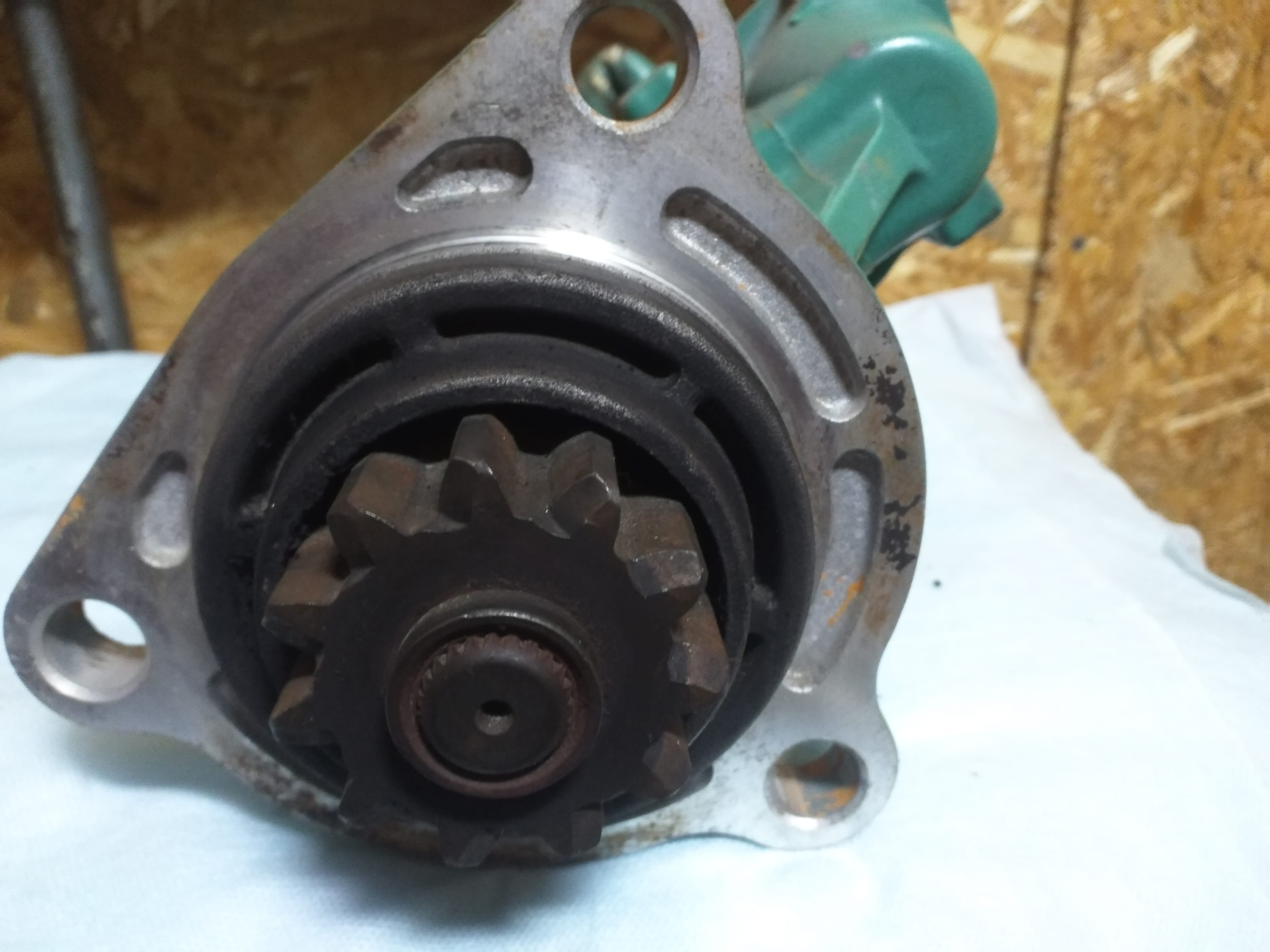 Стартер бу  Cummins,  24v, 11 зубьев.